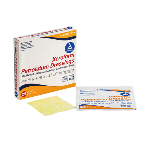 Xeroform Gauze Dressing, 5" x 9", 4/50/cs | Quantity - 1x CS