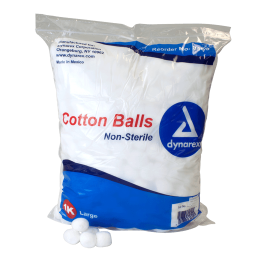 Cotton Ball, Large, 2/1000/cs | Quantity - 1x CS
