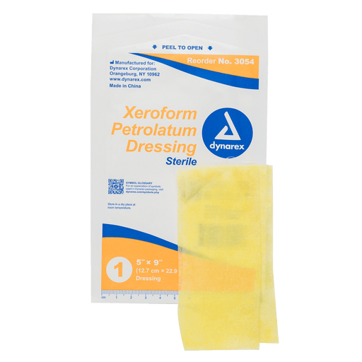 Xeroform Gauze Dressing, 5" x 9", 4/50/cs | Quantity - 1x CS