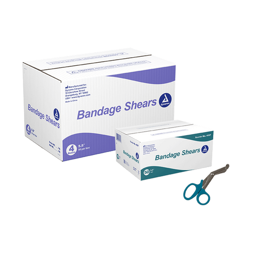 Bandage Shears, 5.5", Yellow, 50/bx | Quantity - 1x BOX