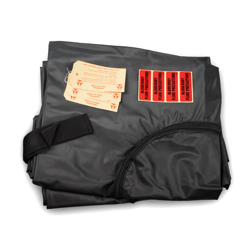 Heavy Duty Black Body Bag Kit, Adult, 36" x 90", 10/cs | Quantity - 1x CS