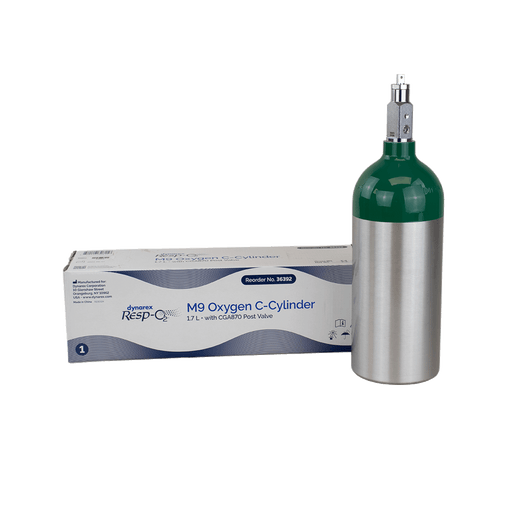 M6 - Oxygen B-Cylinder w/ CGA870 Post Valve, 1 L, 1pc/cs | Quantity - 1x CS