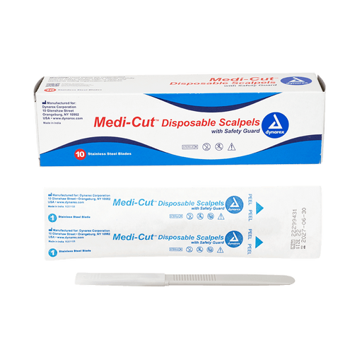 Medi-cut Scalpels Disposable Sterile, #23, 10/bx | Quantity - 1x CS