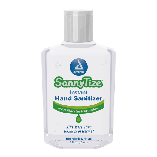 Instant Hand Sanitizer, 2 oz. Square Bottle, 6/24/cs | Quantity - 1x CS