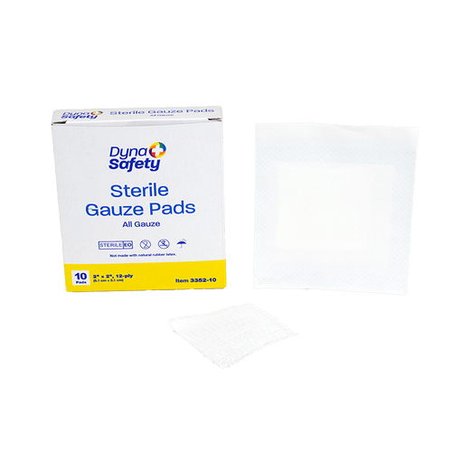 Surgical Gauze Sponge - Sterile, X-Ray Detectable, 4" x 4", 128/10/cs | Quantity - 1x CS