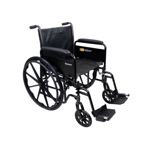 DynaRide S2 Wheelchair - 20" x 16" w/ Detach Desk Arm ELR, Silver Vein, 1pc/cs | Quantity - 1x CS