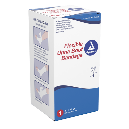 Unna Boot Bandages w/ Calamine, 4" x 10 yd, 12/cs | Quantity - 1x CS