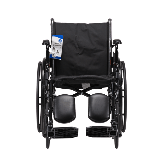 DynaRide S3 Lite Wheelchair - w/Detachable&Flip Desk Arm FR, 20" x 16", Silver Vein, 1pc/cs | Quantity - 1x CS