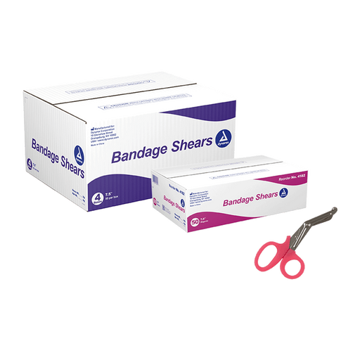 Bandage Shears, 5.5", Yellow, 50/bx | Quantity - 1x BOX