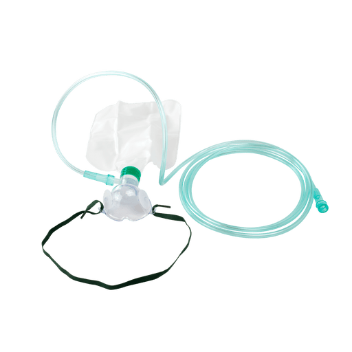 3-in-1 Elongated Mask w/ 7' (2.1 m) tubing, 1000 ml Reservoi, Adult/Standard connector, 50/cs | Quantity - 1x CS
