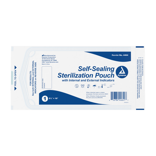 Sterilization Pouches, 12" x 16", 5/200/cs | Quantity - 1x CS