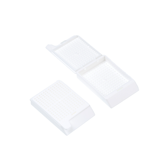 Embedding Cassette - Biopsy, Hinged Lid, 4/500/cs | Quantity - 1x CS