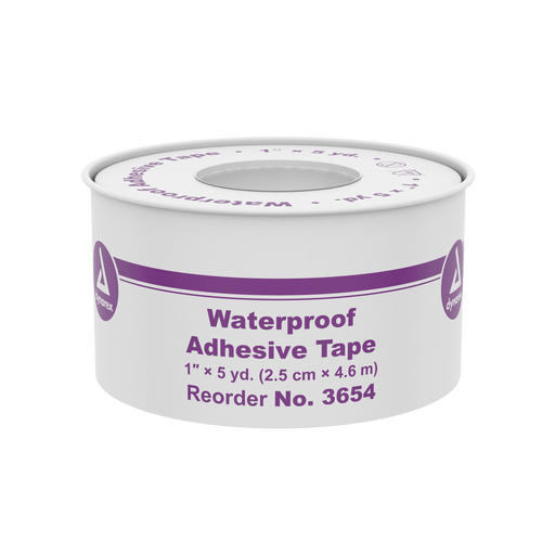 Waterproof Adhesive Tape, 1/2" x 5 yd, 288/cs | Quantity - 1x CS