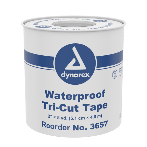 Waterproof Adhesive Tape, 1/2" x 5 yd, 288/cs | Quantity - 1x CS