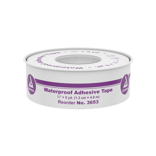 Waterproof Adhesive Tape, 1/2" x 5 yd, 288/cs | Quantity - 1x CS