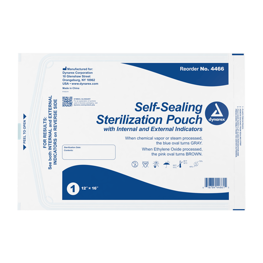 Sterilization Pouches, 12" x 16", 5/200/cs | Quantity - 1x CS