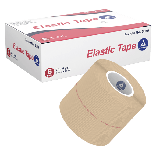 Elastic Tape, 2" x 5 yd, 12/6/cs | Quantity - 1x CS