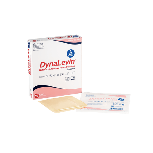 DynaLevin - Waterproof Adhesive Bordered Foam, 6" x 6", 12/10/cs | Quantity - 1x CS