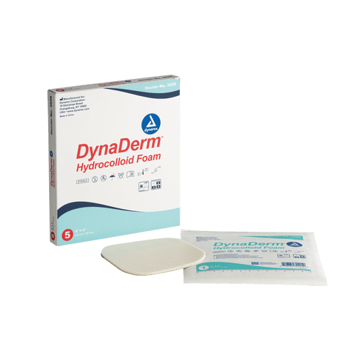 DynaDerm - Hydrocolloid Dressing - Sacral, 6" x 7", 12/5/cs | Quantity - 1x CS
