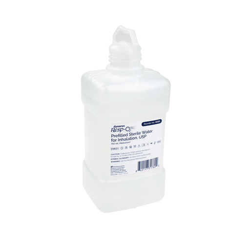Prefilled Sterile Water For Inhalation USP, 1000 mL, 12/cs | Quantity - 1x CS