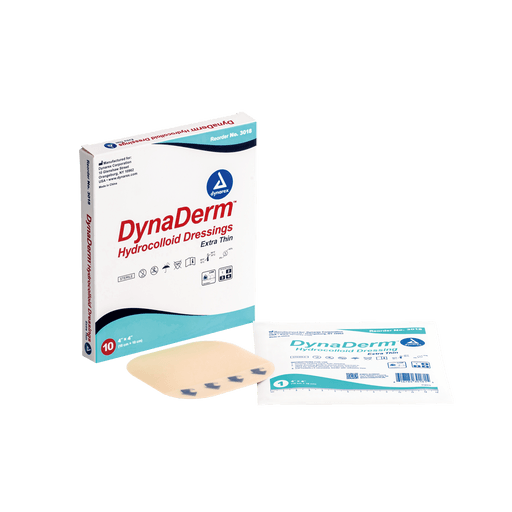 DynaDerm - Hydrocolloid Dressing - Sacral, 6" x 7", 12/5/cs | Quantity - 1x CS
