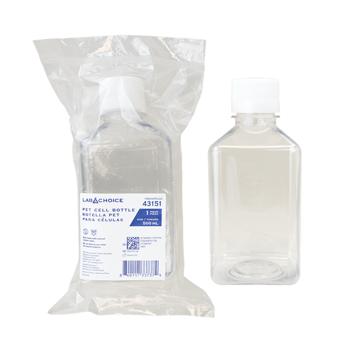 PET Cell Bottle, 500ml, 100/1/cs | Quantity - 1x CS