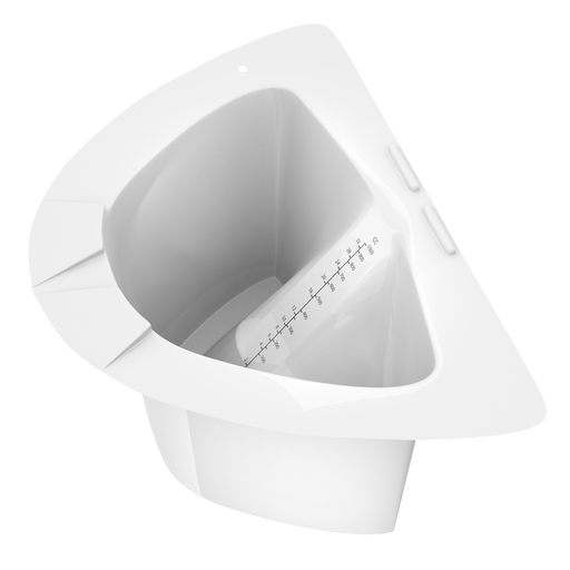 Nuns Cap Specimen Collection Container, White, 100/cs | Quantity - 1x CS