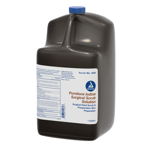 Povidone Iodine Scrub Solution, 1 gal. Bottle, 4/cs | Quantity - 1x CS