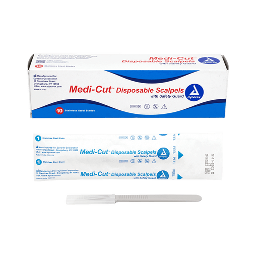 Medi-cut Scalpels Disposable Sterile, #23, 10/bx | Quantity - 1x CS