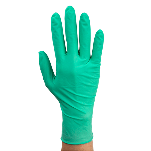 AloeTex Latex Gloves w/ Aloe, Large, Green, Powder-Free, 10/100/cs | Quantity - 1x CS