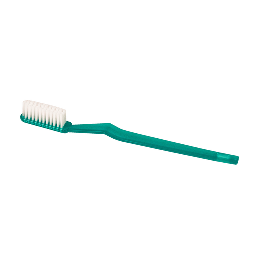 Toothbrushes, Soft Nylon Bristles - 46 Tuft, Teal, 10/144/cs | Quantity - 1x CS
