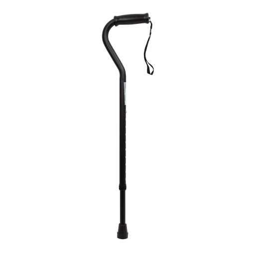 Offset Cane, Adult, black, 1pc/bag,6bags/cs | Quantity - 1x CS