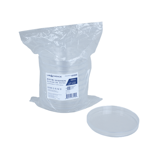 Petri Dish, Stackable, Sterile, 90mm x 15mm, 50/10/cs | Quantity - 1x CS