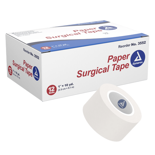 Paper Surgical Tape, 3" x 10 yd, 12/4/cs | Quantity - 1x CS