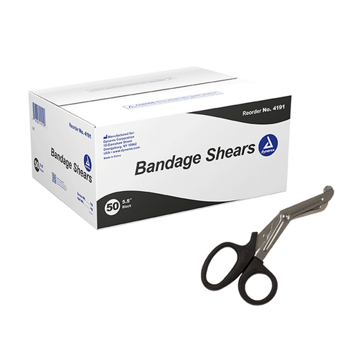 Bandage Shears, 5.5", Yellow, 50/bx | Quantity - 1x BOX