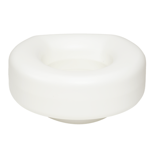 Molded Raised Plastic Toilet Seat, White, 1pc/bx, 3bx/cs | Quantity - 1x CS