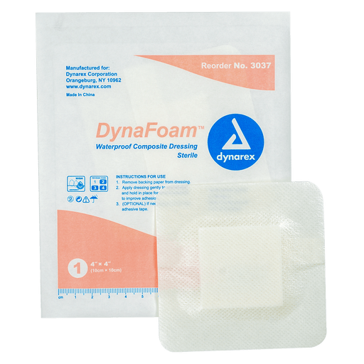 DynaFoam - Waterproof Bordered Foam, 6" x 6", 12/10/cs | Quantity - 1x CS