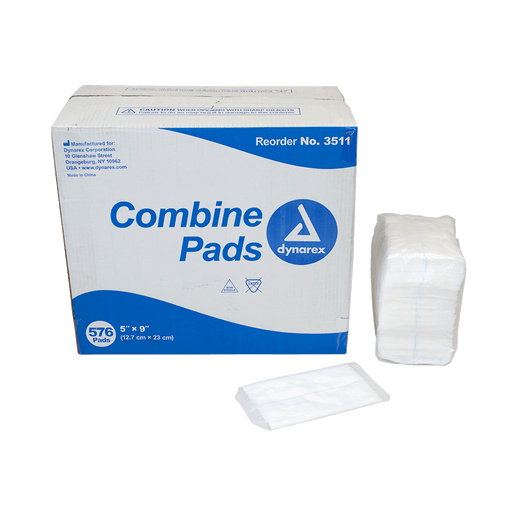 Combine Pads 1/pouch - Sterile, 8" x 10", 15/24/cs | Quantity - 1x CS