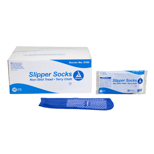 Double Sided Slipper Socks, 4XL, Yellow, 48/cs | Quantity - 1x CS