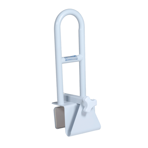 Tub Rail - Adjustable Height Clamp-On, White, 1pc/bx,6bx/cs | Quantity - 1x CS