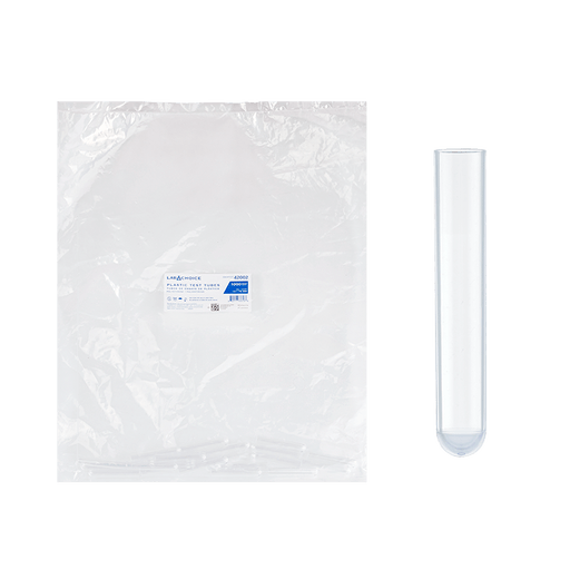 Plastic Test Tubes, PS, 13x75mm, 2/1000/cs | Quantity - 1x CS