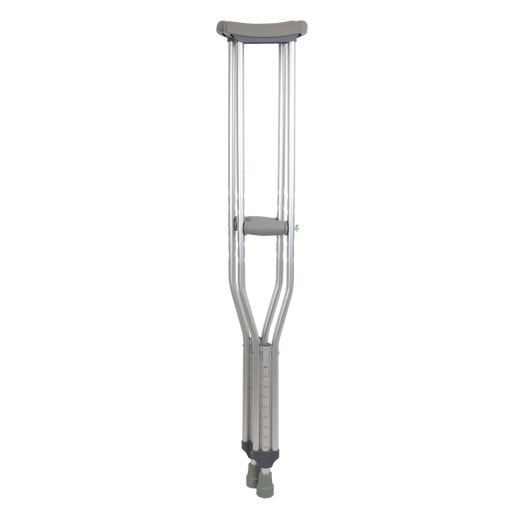 Aluminum Crutches - Tall, 5'10" - 6'6", 2pc/pk,8pk/cs | Quantity - 1x CS