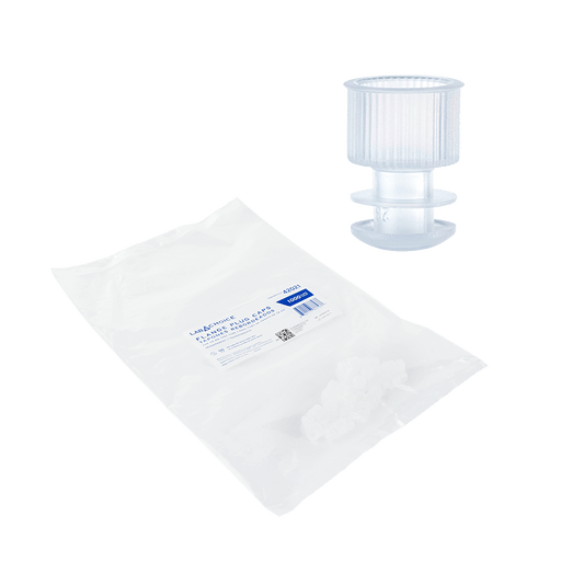 Flange Plug Cap, for 16mm Test Tube, Blue, 10/1000/cs | Quantity - 1x CS