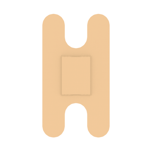 Adhesive Fabric Bandages Four Wing - Sterile, 3" x 3", 24/50/cs | Quantity - 1x CS