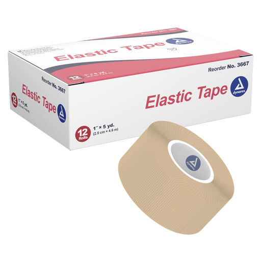 Elastic Tape, 2" x 5 yd, 12/6/cs | Quantity - 1x CS