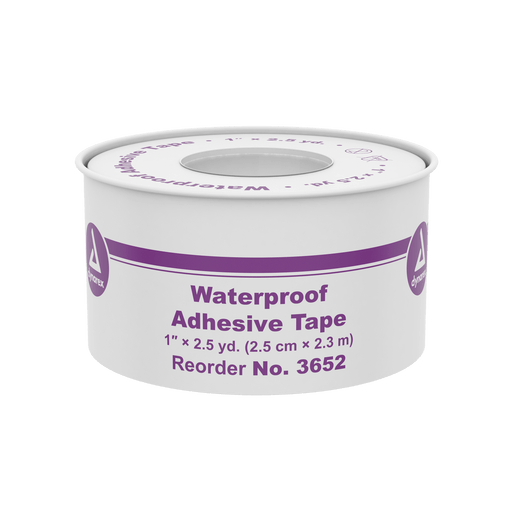 Waterproof Adhesive Tape, 1/2" x 5 yd, 288/cs | Quantity - 1x CS