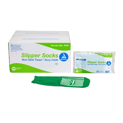 Double Sided Slipper Socks, 4XL, Yellow, 48/cs | Quantity - 1x CS