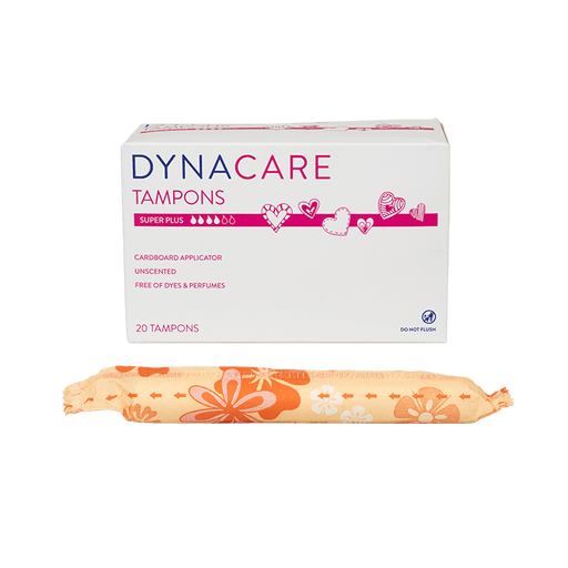 Super Plus Tampons Plastic Applicator, 12-15gr absorbency, 10/20/cs | Quantity - 1x CS