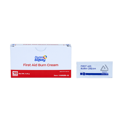 First Aid Burn Cream, 0.9 g Foil Packet, 12/144/cs | Quantity - 1x CS