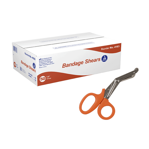 Bandage Shears, 5.5", Yellow, 50/bx | Quantity - 1x BOX